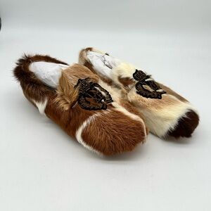 Australia Luxe Collective Faux Fur Mens Slippers size 11 NWT - New in Box!